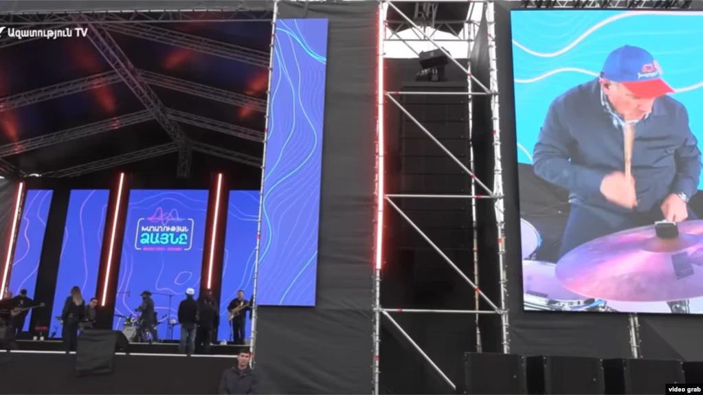 Election observer group says attendance at Gyumri concert was organized