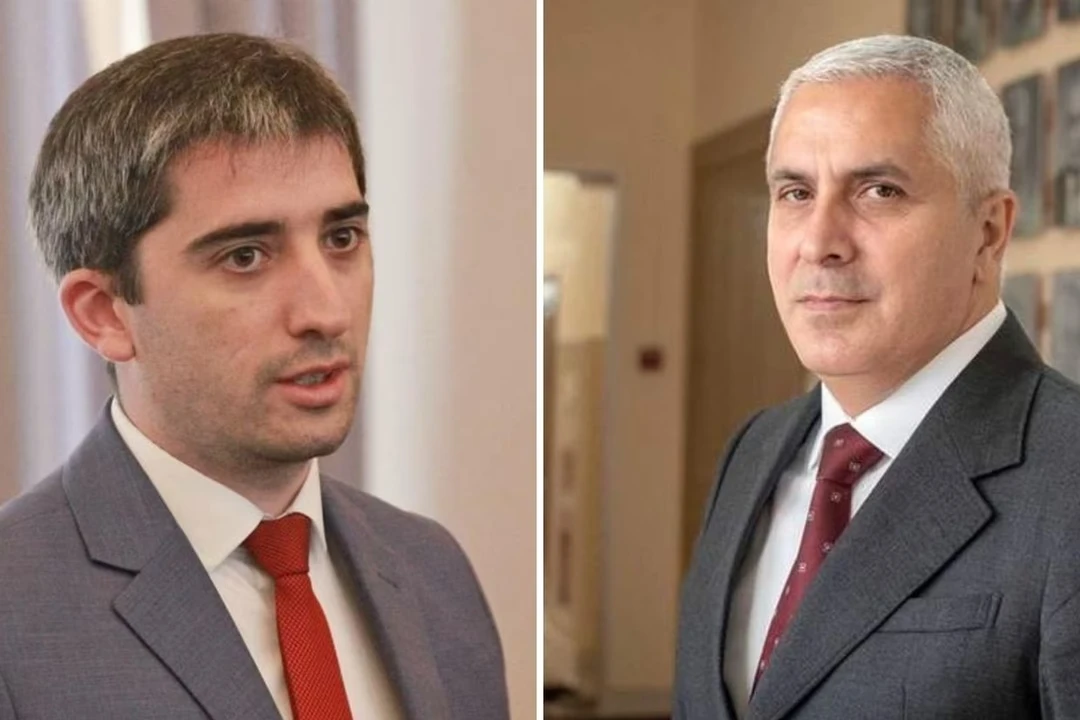ձախից՝ Ջամբոլատ Տադտաևը, աջից՝ Մարատ Կամբոլովը