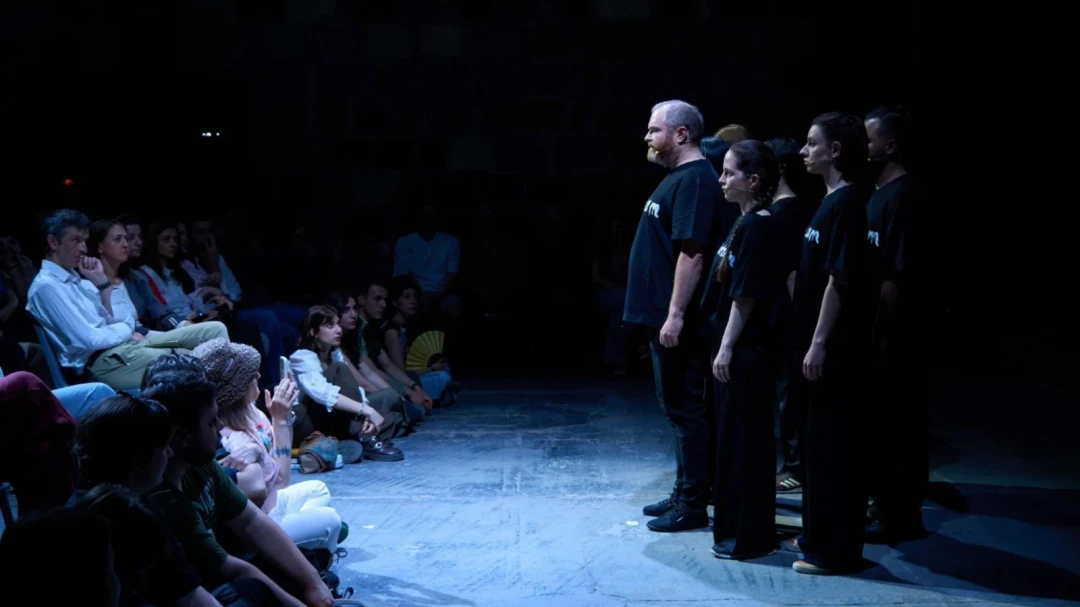 Chronofest opens with “Shame,” a collaboration between four Armenian and four German artists. (PHOTO: Tatiana Lavrenteva / Chronofest)