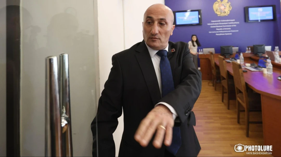 Vahagn Hovhakimyan, Armenia’s Central Electoral Commission chairman