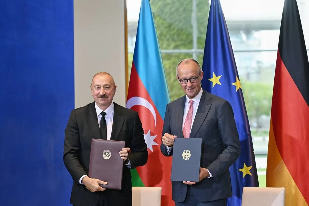Ալիևը Բեռլինում Մերցի հետ ստորագրել է ռազմավարական գործընկերության մասին հռչակագիր