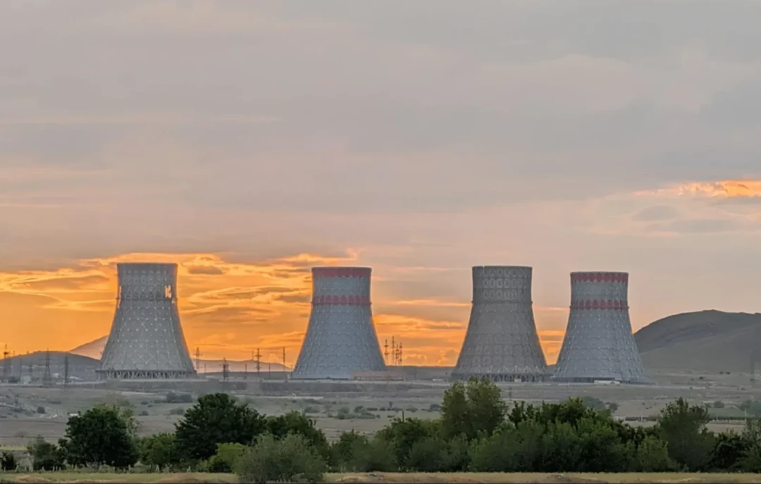 Armenia’s Metsamor nuclear power plant (Photo: Karen Harutyunyan/CivilNet).
