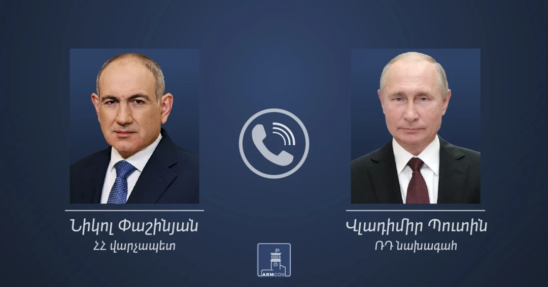 Pashinyan raises trade restrictions with Putin in first post-election call