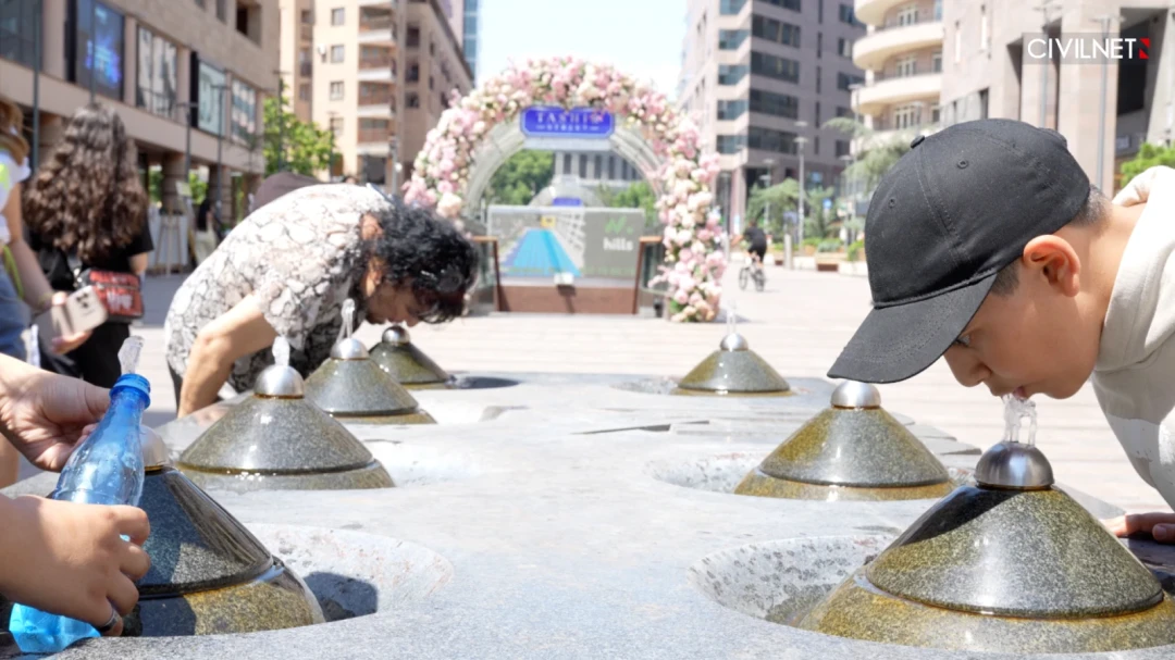 Armenia's free water fountains face a conservation problem