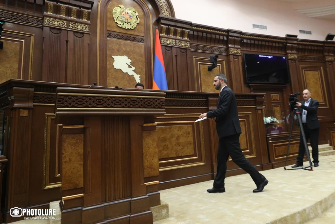 Ruben Rubinyan élu président de l'Assemblée nationale