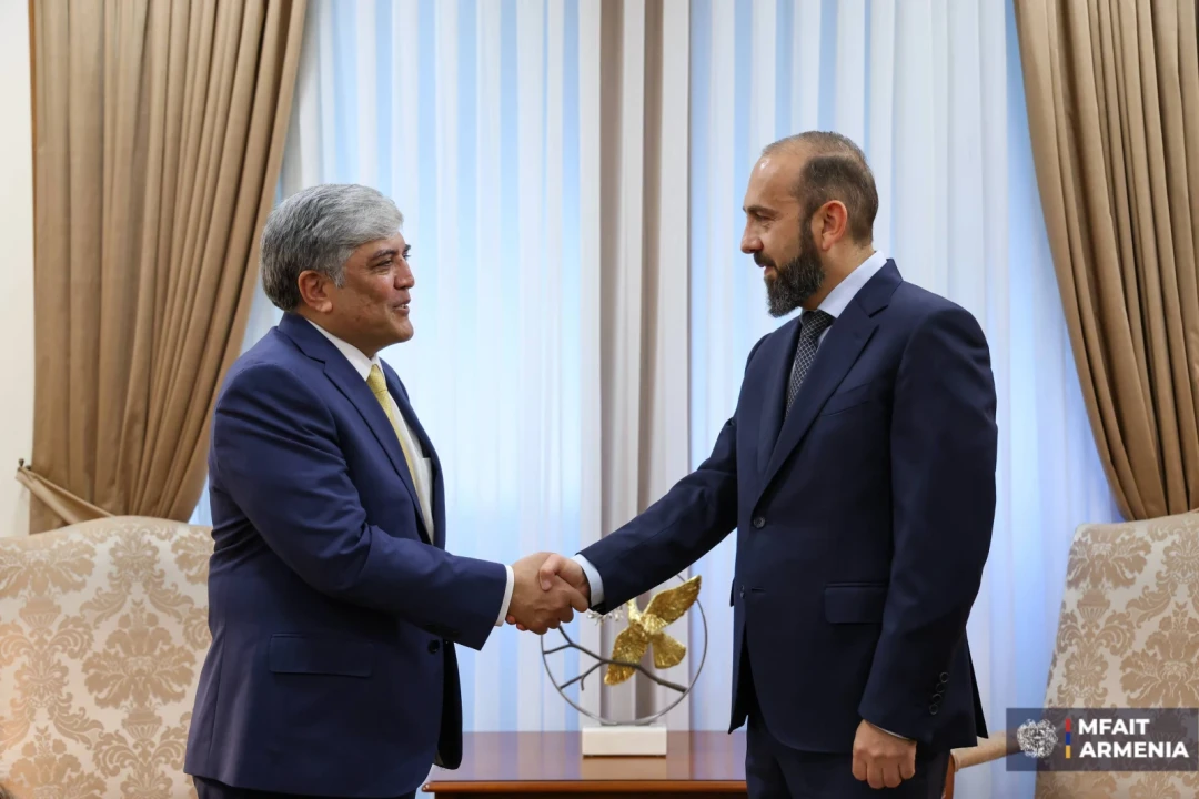 Արտգործնախարար Միրզոյանն ընդունել է Հայաստանում Պակիստանի առաջին դեսպանին