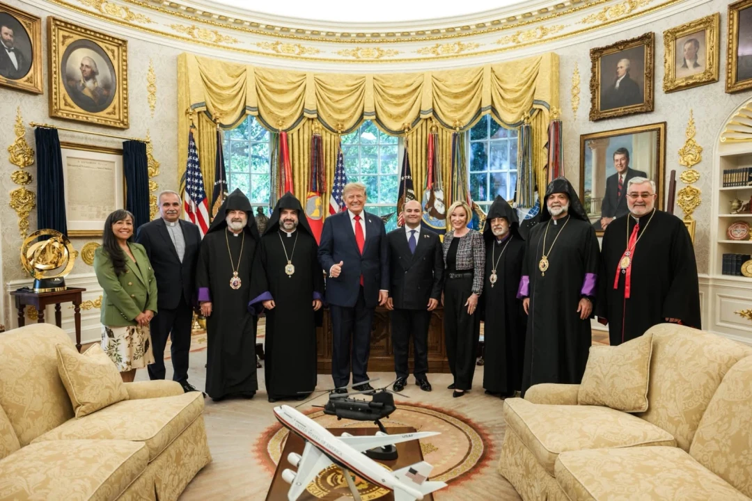 Armenian government brings clerics to Trump as Etchmiadzin stays silent