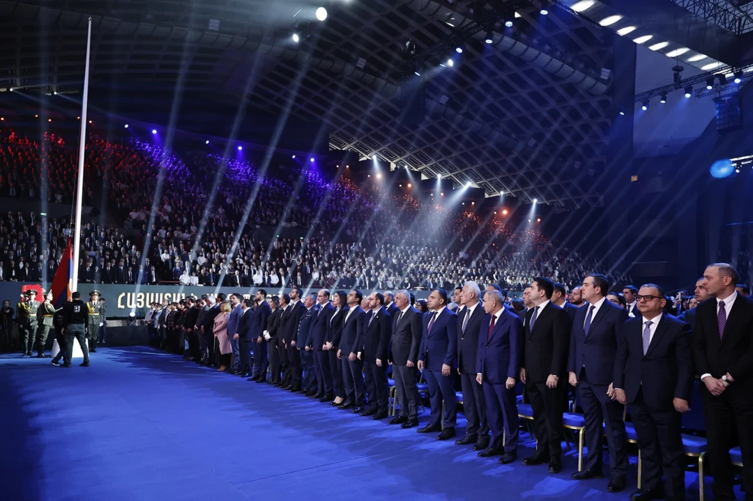 The first congress of representatives of Armenia’s state bodies, Nov. 22, 2025. 📷 primeminister.am**