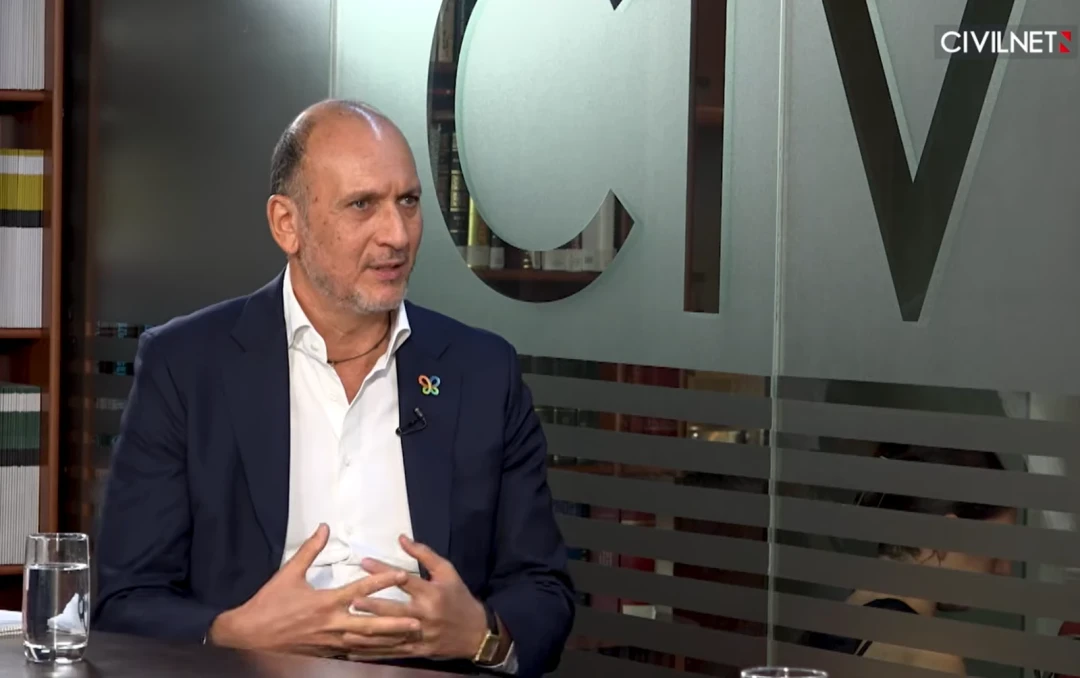 Fabrizio Zarcone, the World Bank’s Country Manager for Armenia. 📷 Screenshot: CivilNet