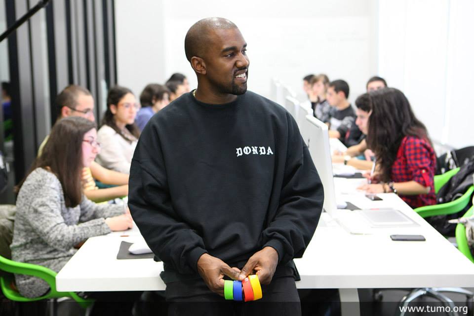Kanye West Visits Tumo
