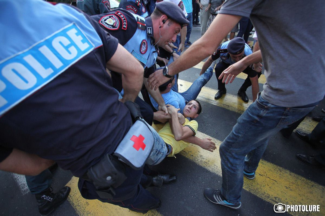 Clashes and Arrests in Yerevan
