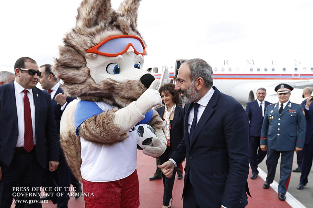 Նիկոլ Փաշինյանի ժամանումը Մոսկվա․ ֆոտոշարք