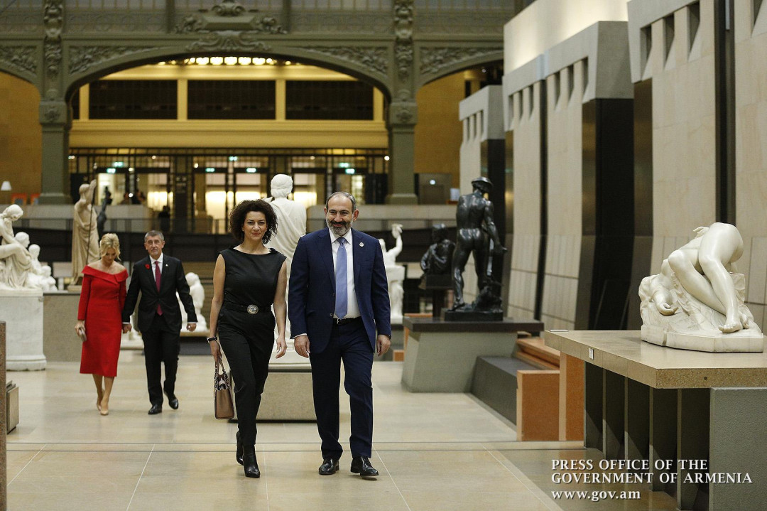 Փաշինյանն ու Աննա Հակոբյանը՝ Փարիզում․ ֆոտոշարք