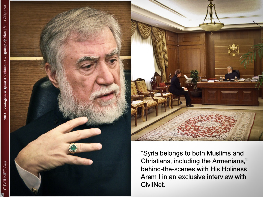 His Holiness Aram I, Catholicos of the Great House of Cilicia