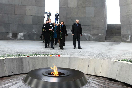 U.S. Assistant Secretary Nuland Arrives in Armenia