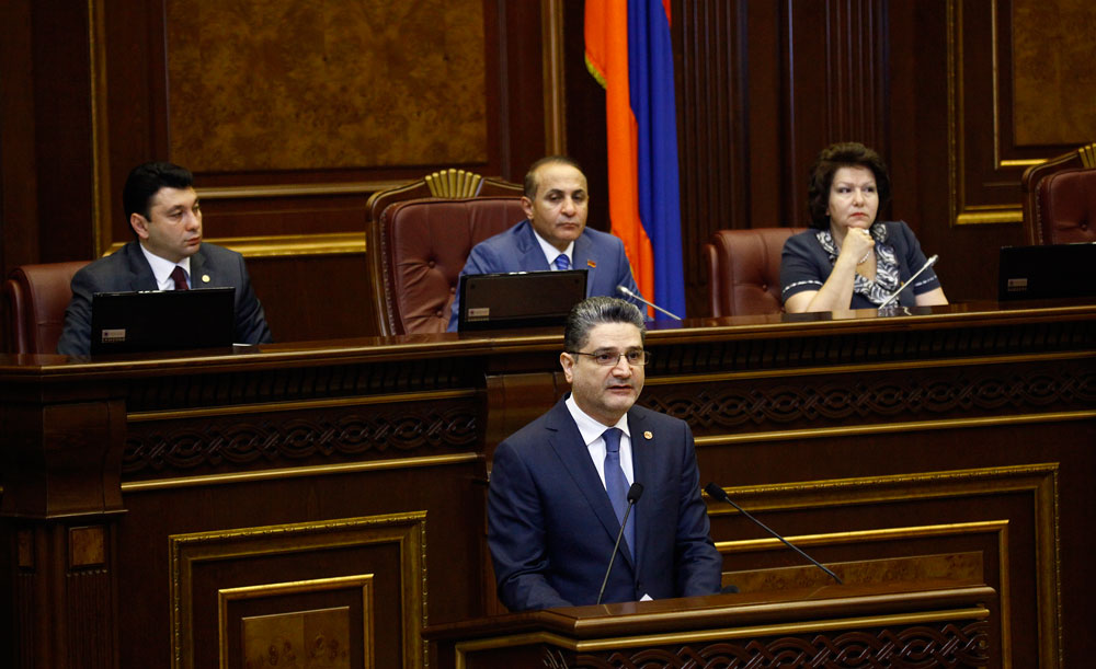 Կառավարության 2012-2017 թթ. գործունեության ծրագրի քննարկումը Ազգային ժողովում