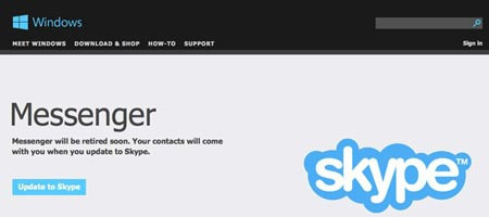 Microsoft-ը կկասեցնի MSN Messenger ծառայությունը