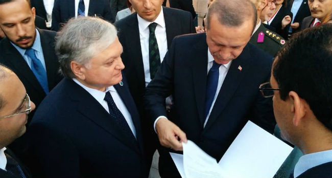 Nalbandyan in Ankara for Erdogan’s Inauguration