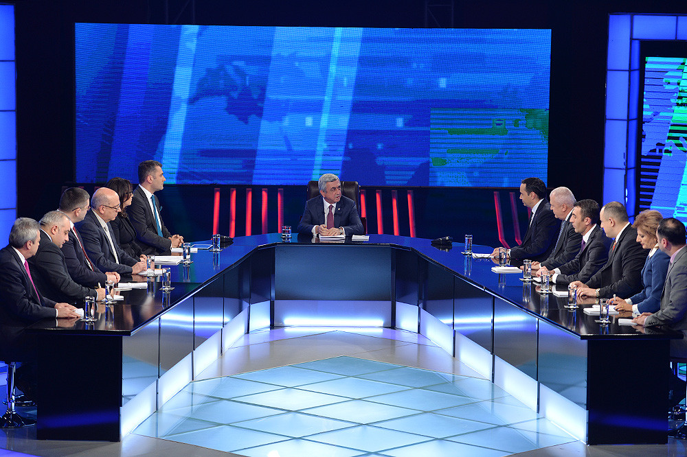 Freedom of the Press According to Serzh Sargsyan