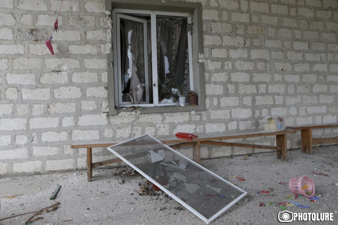Azerbaijan Targets CivilIan Infrastructures in Stepanakert, Karabakh