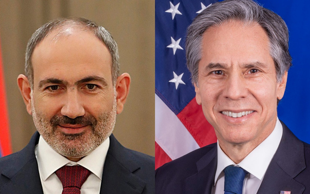 Փաշինյանն ու Բլինքենը քննարկել են ԼՂ կարգավորման և ապաշրջափակման հարցերը