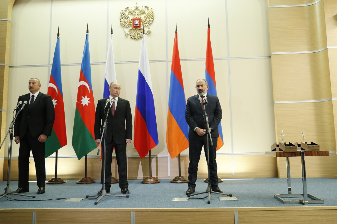 Փաշինյանը, Պուտինը և Ալիևը ընդունել են համատեղ հայտարարություն