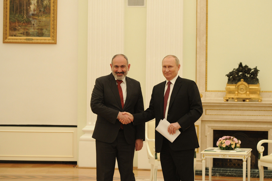 Փաշինյանն ու Պուտինը քննարկել են ղարաբաղյան խնդիրը
