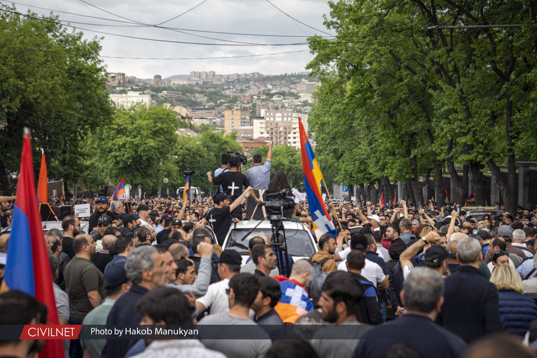 Ընդդիմության ցույցերը՝ լուսանկարներով․ մայիսի 4