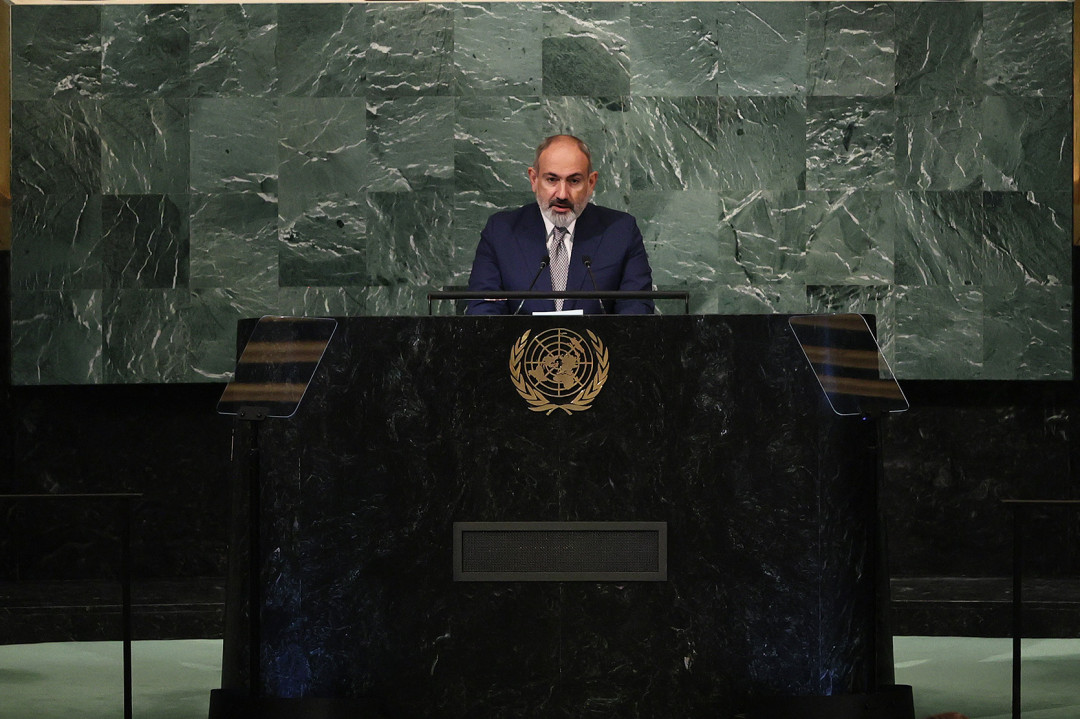 ‘Risk of new aggression by Azerbaijan remains very high,’ Pashinyan warns at UN