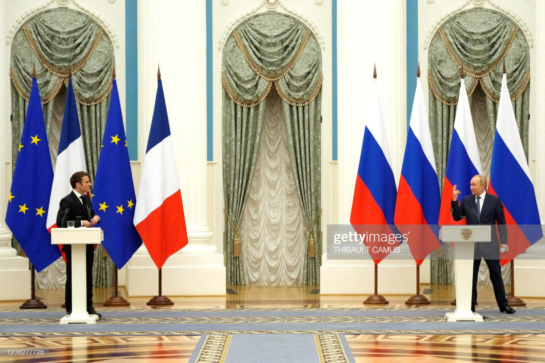 Macron’s remarks ‘unacceptable,’ Putin says, as France accuses Russia of ‘destabilizing’ region