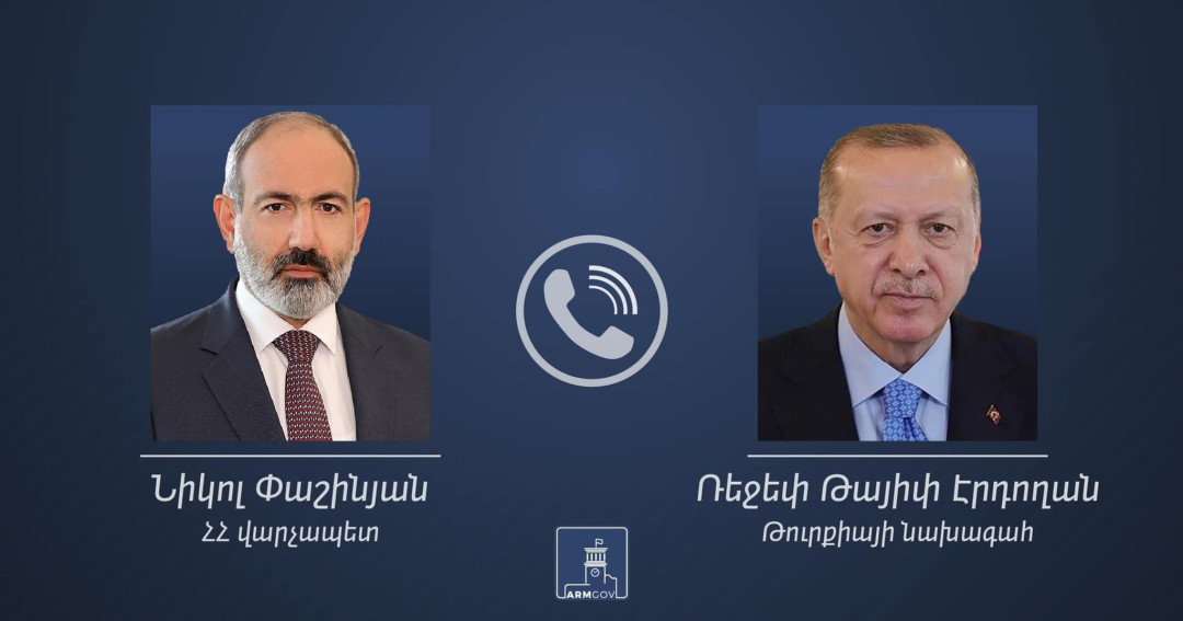 Փաշինյանը և Էրդողանը հեռախոսազրույց են ունեցել