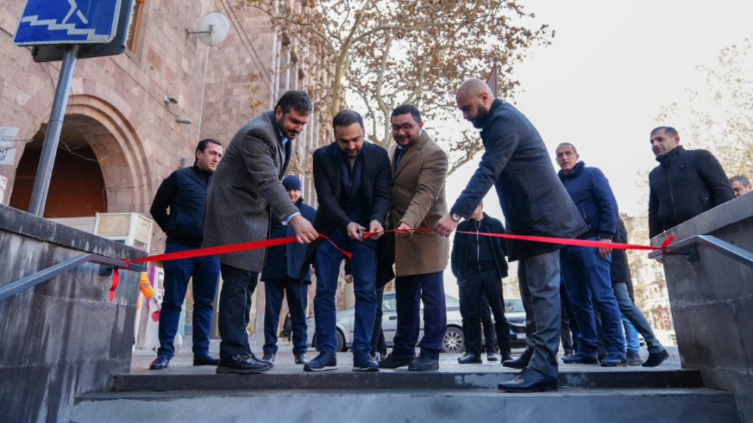 Փակ շուկայի գետնանցումը վերանորոգումից հետո նորոգման կարիք ունի