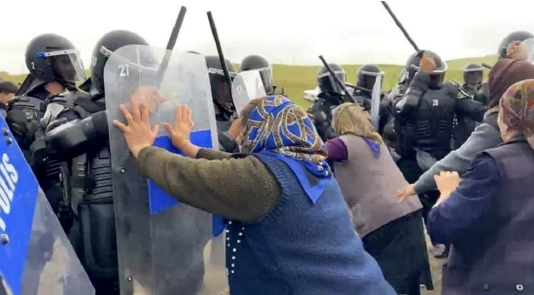 Azerbaijan sets up another blockade, this time on its own people
