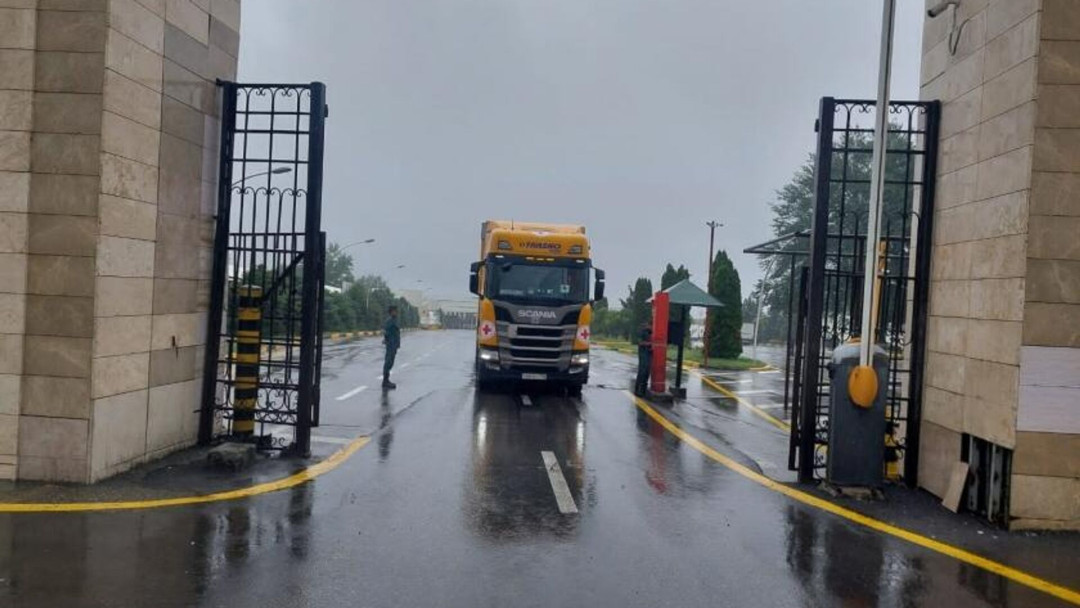 Ռուսական Կարմիր խաչի միջոցով Աղդամով հումանիտար օգնություն է ուղարկվել Արցախ