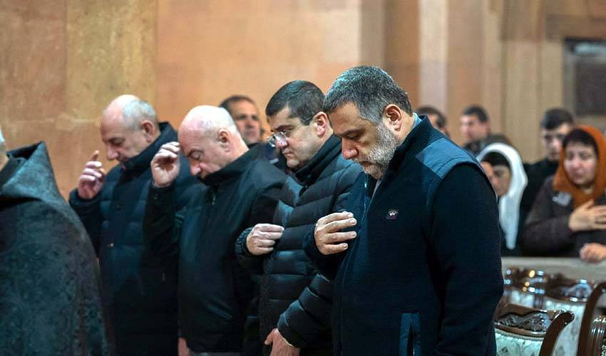 Who are the Karabakh leaders in Azerbaijani custody