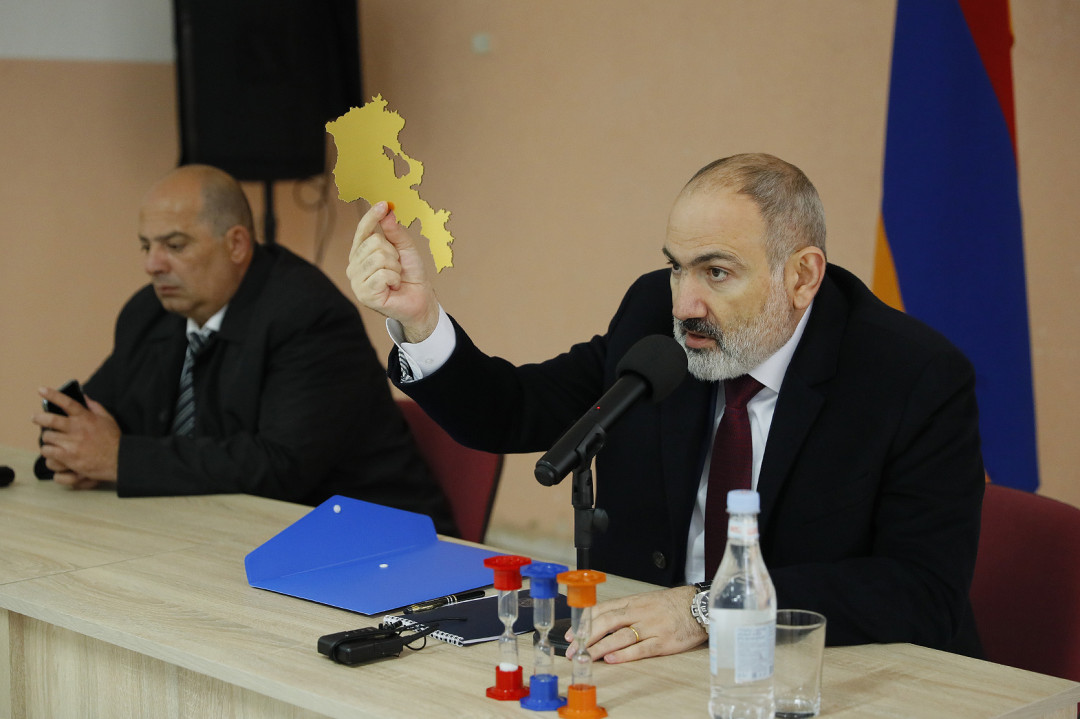 Ադրբեջանի պահանջած չորս գյուղերը կտրվեն, որ «պատերազմ թույլ չտանք», ասել է Փաշինյանը