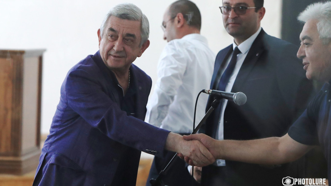 Former President Sargsyan acquitted in embezzlement case