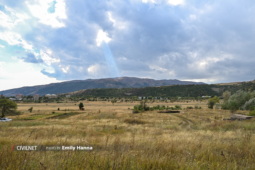 Former airport manager maintains a farm at an abandoned runway in Jermuk