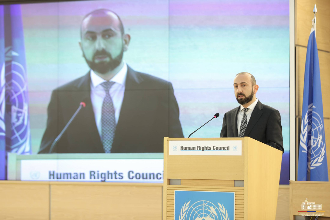 Ադրբեջանում կեղծ դատավարություններ են ընթանում 23 հայ անձանց նկատմամբ․ Արարատ Միրզոյանի ելույթը՝ Ժնևում