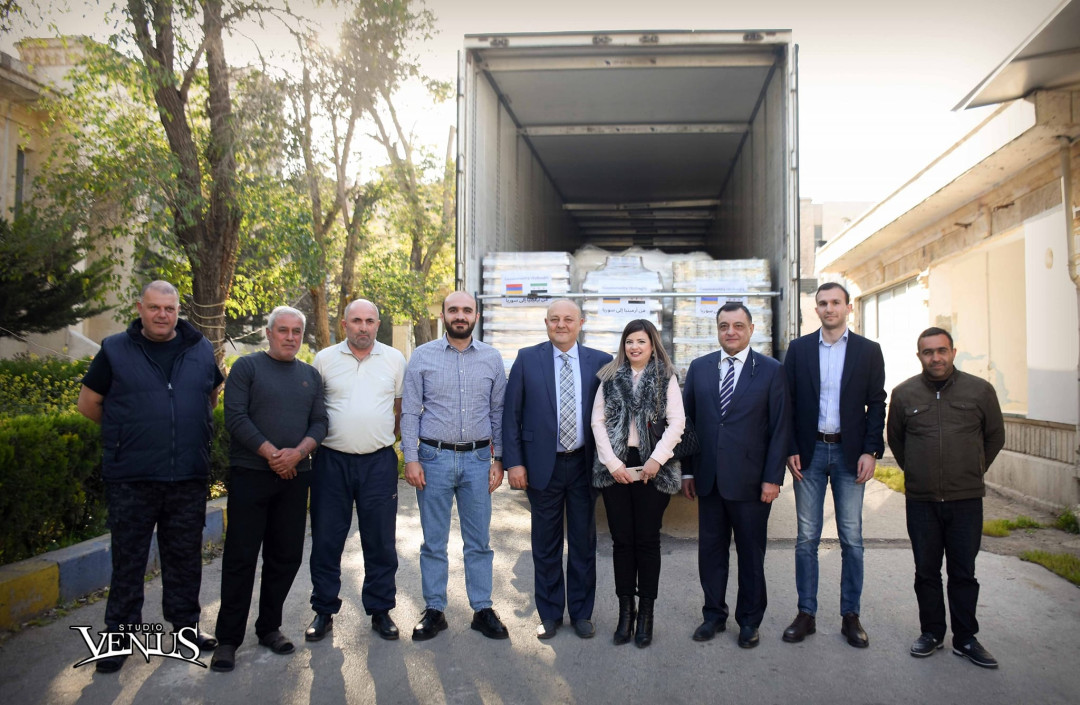 Հայաստանի կողմից մարդասիրական օգնությունը հասել է Հալեպ