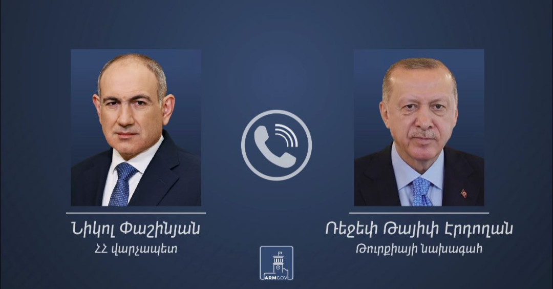 Pashinyan, Erdoğan hold rare phone conversation