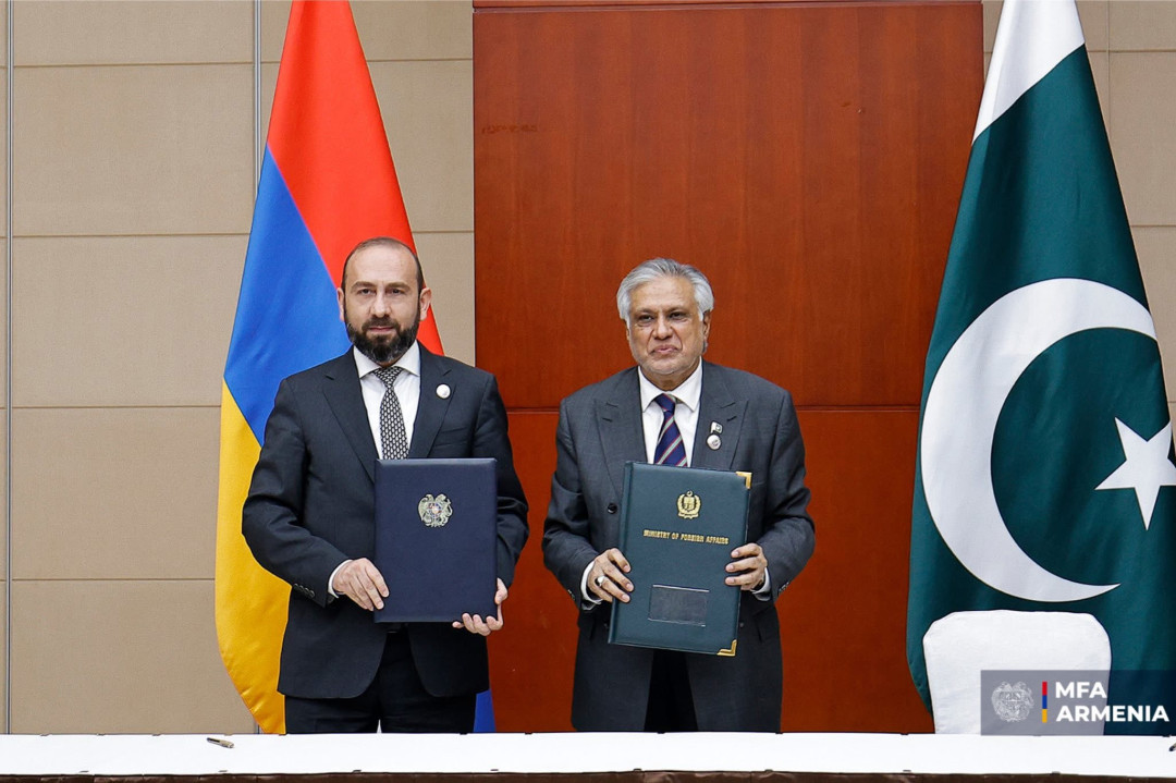 Armenia and Pakistan establish diplomatic relations