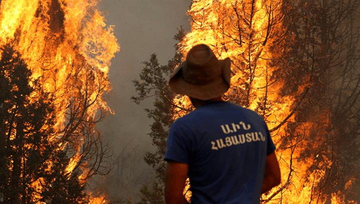 Dilijan : 669 sauveteurs mobilisés pour un important incendie de forêt