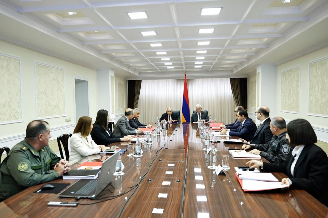 Վարչապետի գլխավորությամբ տեղի է ունեցել Անվտանգության խորհրդի նիստ