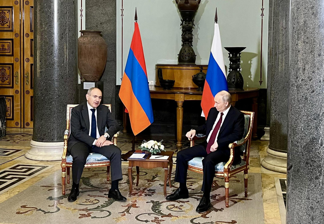Փաշինյանն ու Պուտինը քննարկել են էներգետիկ և լոգիստիկ նախագծերը