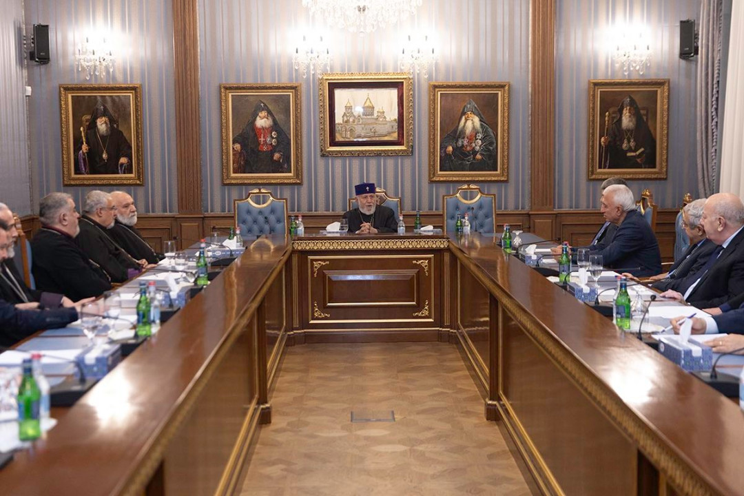 Մայր Աթոռում Գերագույն հոգևոր խորհրդի ժողով է անցկացվել