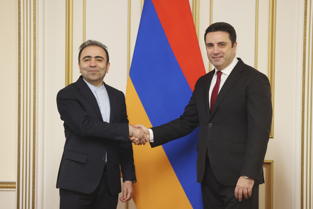 Ալեն Սիմոնյանն ընդունել է Իրանի դեսպանին
