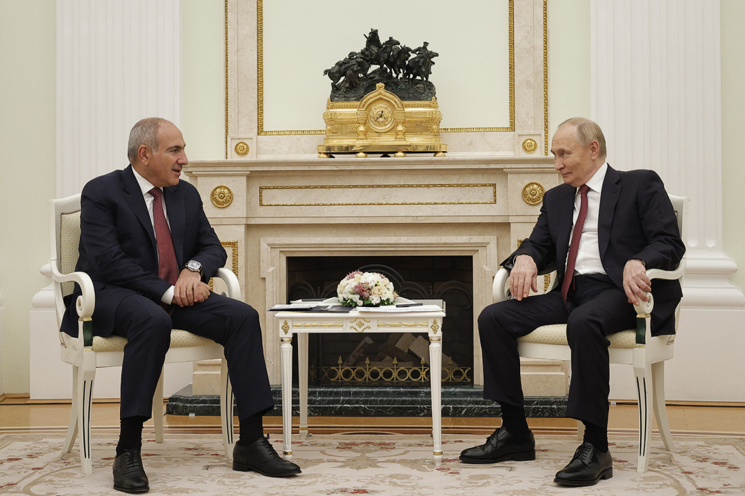 Փաշինյանը հեռախոսազրույց է ունեցել Պուտինի հետ