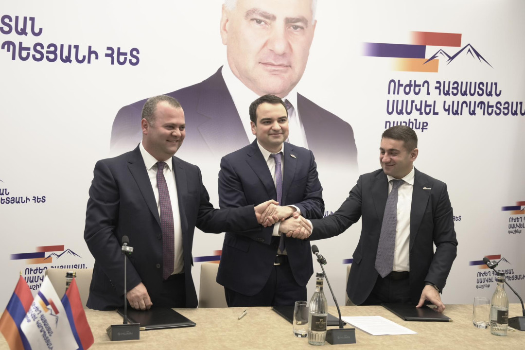 «Ուժեղ Հայաստան Սամվել Կարապետյանի հետ»․ նոր նախընտրական դաշինք է ձևավորվել