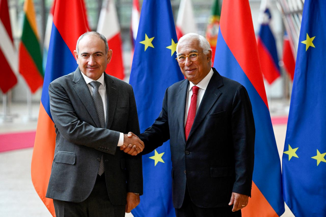 Nous attendons un approfondissement des relations du premier sommet UE–Arménie: António Costa